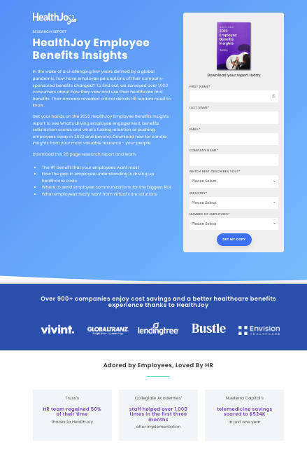 Market Research Survey + Landing Page