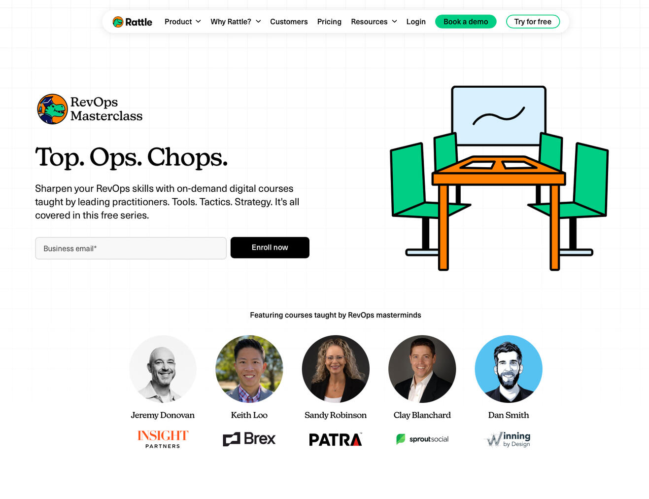 Educational Series Landing Page